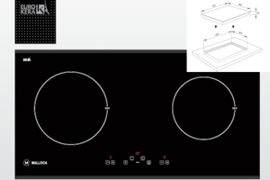Bếp từ âm 2 vùng nấu Malloca MH-02I D sản phẩm cao cấp sở hữu nhiều tính năng hiện đại