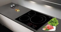 Bếp từ âm 3 vùng nấu Cata INSB 6003 - So sánh với bếp từ ngang giá có nên mua?