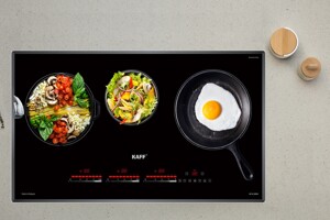 Bếp từ âm 3 vùng nấu Kaff KF-IG3001II công nghệ hiện đại, tiện ích thông minh