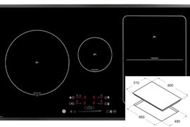 Bếp từ âm Teka IRS 943 thiết kế tinh tế, tính năng hiện đại