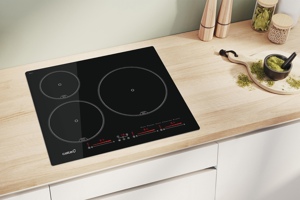 Bếp từ ba Cata IBS 6303E2 thiết kế đẹp mắt, tính năng đa dạng