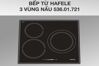 Bếp từ ba Hafele 536.01.721 thiết kế sang trọng, tính năng thông minh