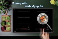 Bếp từ đôi Buchen BUC775ID Plus sở hữu thiết kế hiện đại, tính năng nổi bật