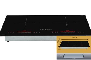 Bếp từ đôi Kangaroo KG855IE sản phẩm hữu ích với nhiều gia đình