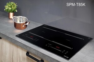 Bếp từ đôi Spelier SPM-T85K siêu phẩm cao cấp, nấu ăn nhanh chóng