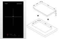 Bếp từ đơn Domino Malloca MDI 301 nấu nướng nhanh, tiết kiệm điện năng