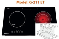 Bếp từ hồng ngoại Giovani G-211ET sự hòa quyện tinh tế giữa thiết kế và công nghệ