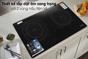 Bếp từ Kocher DI 801GE IPLUS sang trọng, bắt mắt, chất liệu cao cấp