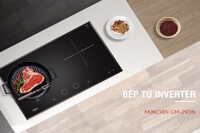 Bếp từ Munchen GM292IN công nghệ Inverter tiết kiệm điện, nấu ăn nhanh