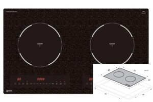 Bếp từ Spelier SPM-928I Plus Snow thiết kế sang trọng, công nghệ vượt trội