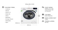 Bí quyết chọn mua máy giặt Electrolux 10kg cửa ngang