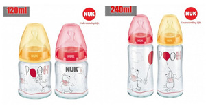 Bình sữa Nuk cổ rộng giá bao nhiêu? Bảng giá chi tiết
