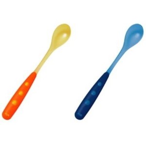 Bộ 2 thìa nhựa ăn dặm Nuk 255053 – Thìa dành riêng cho bé