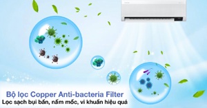 Bộ lọc Copper Anti-bacteria Filter trên điều hòa Samsung và 3 gợi ý lựa chọn lọc khí tốt