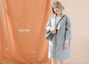 Các cách diện áo khoác oversize xinh đẹp ngày gió lạnh