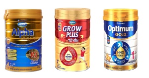 Các loại sữa bột Vinamilk cho trẻ 3 tuổi trở lên