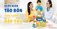 Các loại sữa chống táo bón của Nutifood