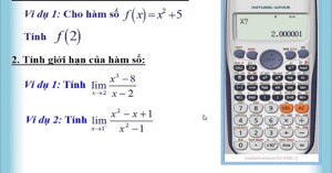 Cách cài đặt sử dụng máy tính Casio online miễn phí