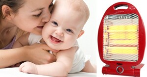 Cách chọn mua máy sưởi ấm cho bé an toàn, hợp lý nhất