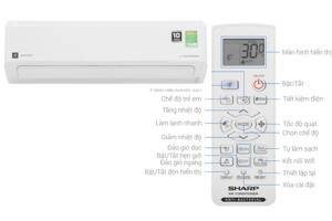 Cẩm nang sử dụng điều hòa Sharp AH-XP18CHW đời mới 2025