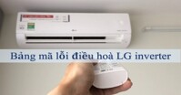 Cập nhật bảng mã lỗi điều hòa LG inverter mới nhất 2023
