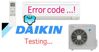 Cập nhật bảng mã lỗi hệ thống điều hòa Daikin 2022
