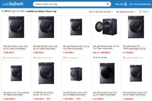 Cập nhật giá máy giặt Toshiba Inverter 10.5 kg TW-T23BU115UWV(MG) mới nhất