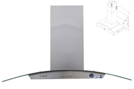 Chạm vào đẳng cấp hiện đại cùng máy hút mùi Malloca Delta-K890V