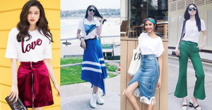 Chẳng cần cầu kì áo sơ mi, áo phông vẫn là thứ "mặc lúc nào cũng đẹp" với tuyệt chiêu này