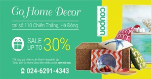 Chào đón Go Home Decor – tặng quà tri ân cùng ngàn ưu đãi hấp dẫn