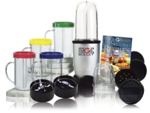 Chế biến các món ăn thật dễ dàng với máy xay đa năng Magic Bullet MBR-1701