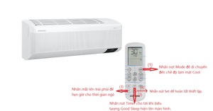 Chế độ ngủ của điều hòa Samsung và hướng dẫn sử dụng chức năng Good Sleep chi tiết