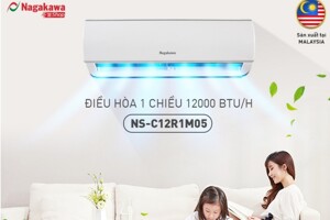 Chỉ 3 triệu sở hữu ngay điều hòa Nagakawa NS-C12R1M05 làm mát tốt cho phòng 20m2