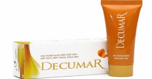 Chi tiết về công dụng của kem trị mụn Decumar