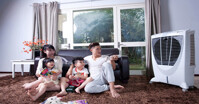 Chọn quạt điện nào cho không gian phòng lớn?