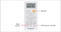 Chuyên gia hướng dẫn chi tiết cách dùng điều khiển điều hòa Aqua dòng KCRV-WJB