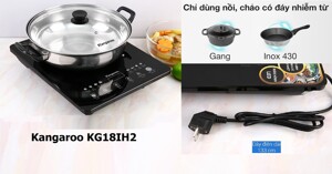Có nên mua bếp từ dương 1 vùng nấu Kangaroo KG18IH2?
