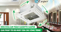 Có nên mua điều hòa Casper âm trần 1 chiều 18000 btu CC-18TL22 không?