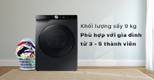Có nên mua máy sấy bơm nhiệt Samsung DV90T7240BB/SV - Inverter 9kg?
