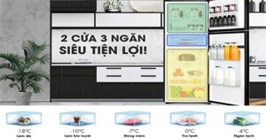 Có nên mua tủ lạnh Aqua Inverter 291L AQR-T329MA(BS)? Nơi bán uy tín
