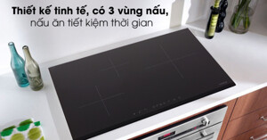 Đánh giá bếp từ âm 3 vùng nấu Hafele HC- IS773EA 535.02.242
