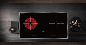 Đánh giá bếp từ hồng ngoại âm 2 vùng nấu Kaff KF-FL88IC New