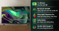Đánh giá chi tiết Google tivi Sony 4K 65 inch KD-65X85L: Có đáng mua năm 2023?