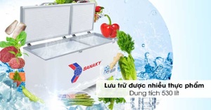 Đánh giá chi tiết thiết kế, chất lượng tủ đông Sanaky 530L VH-6699HY3