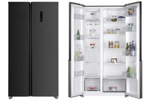 Đánh giá chi tiết tủ lạnh Side by Side Hafele Inverter 532L HF-SB5321FB 534.14.021