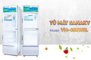 Đánh giá chi tiết tủ mát Sanaky Inverter 2 cánh 290 lít VH-358W3L