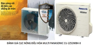 Đánh giá dàn nóng điều hòa multi Panasonic CU-2Z52WBH-8 trên 4 tiêu chí quan trọng