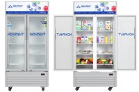 Đánh giá hiệu suất và độ bền của tủ mát Hòa Phát Inverter 2 cánh 526 Lít HSR D8526