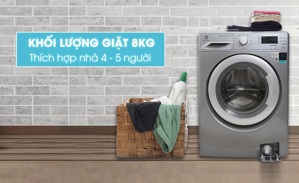 Đánh giá máy giặt Electrolux EWF12853S có tốt không, giá bao nhiêu