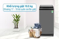 Đánh giá máy giặt Hisense 10.5 kg WTJA1015UT: Giá siêu rẻ mà có truyền động trực tiếp hiện đại